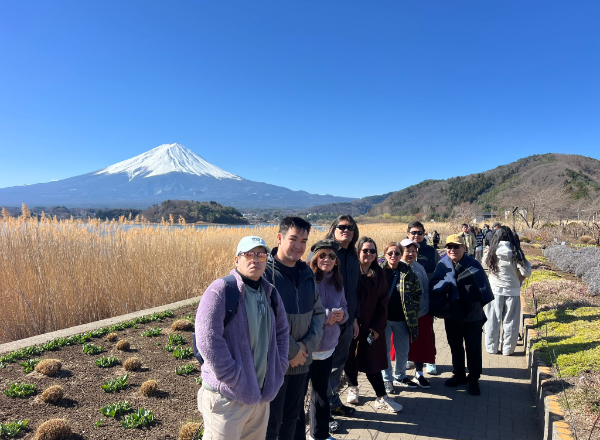 Kizuna guests at Mount Fuji
